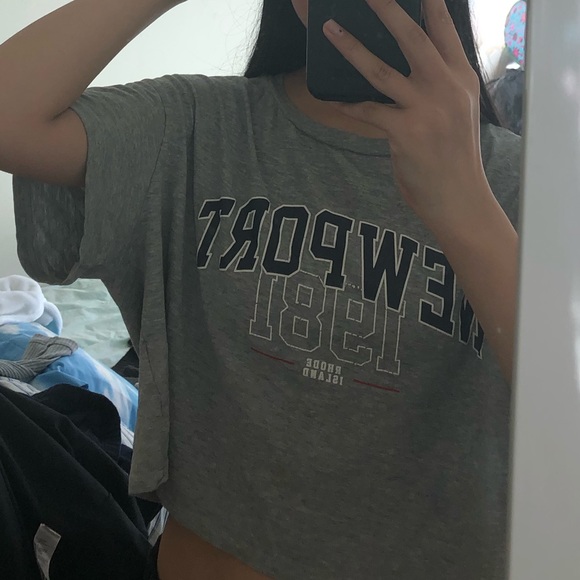 grey H&M crop top - Picture 3 of 3